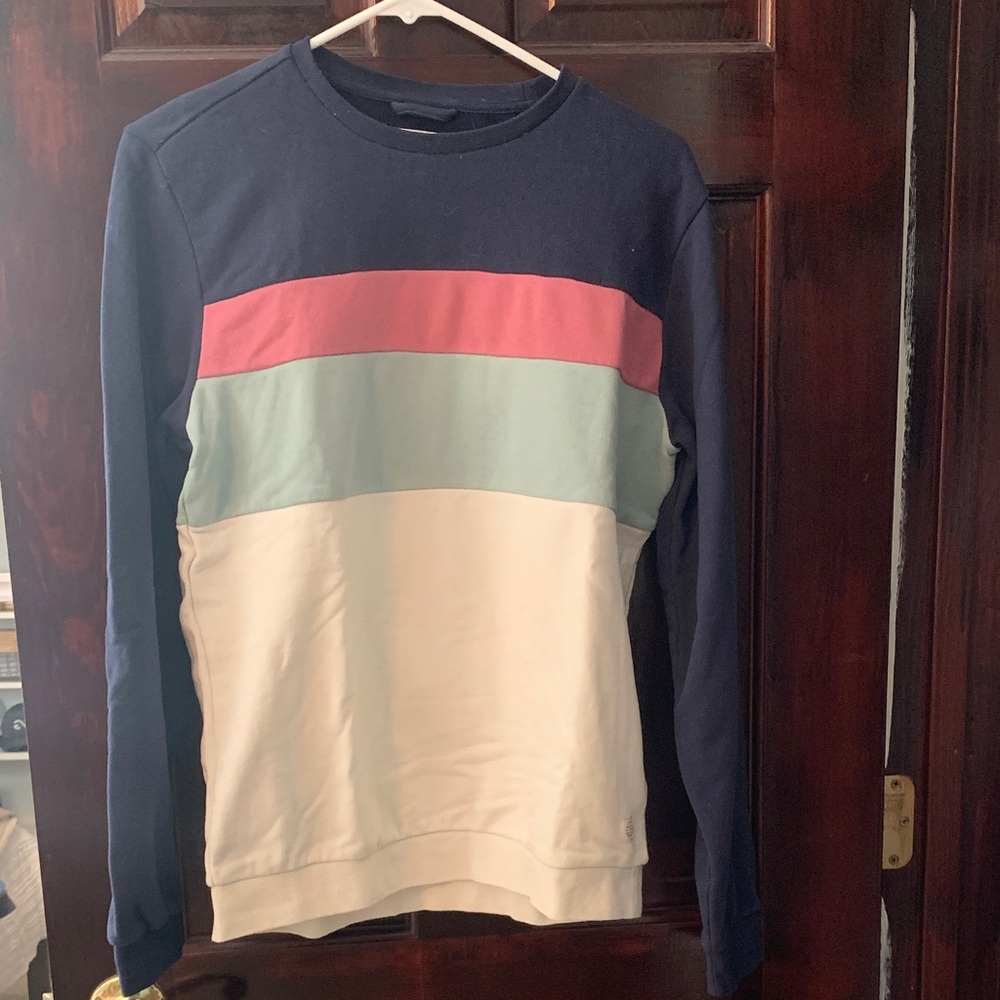 Marine Layer Colorblock Crewneck Sweatshirt